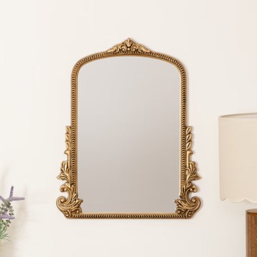 Atmosphera - Zidno ogledalo VICTORIA 51x41 cm zlatno