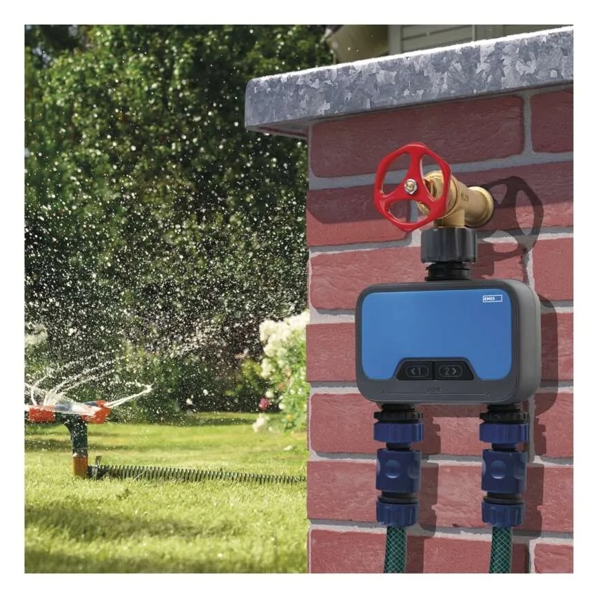 Automat za zalivanje GoSmart, 2 izlaza, Tuya