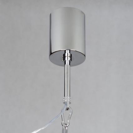 Azzardo AZ1417 - Luster na lancu DIABLO 12xE14/11W/230V crni