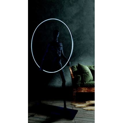 Azzardo AZ4984 - LED podna lampa ATLAS LED/30W/230V 214 cm od smole