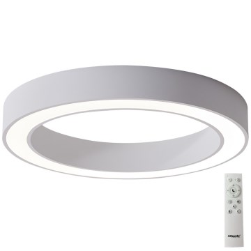 Azzardo AZ5040 - LED prigušiva plafonska svetiljka MARCO LED/100W/230V bela + daljinski upravljač