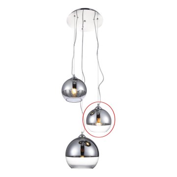 Azzardo - Zamensko staklo za luster BALL - malo, prečnik 18 cm