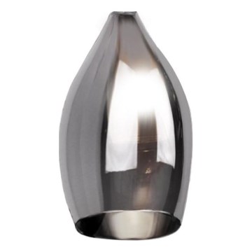 Azzardo - Zamensko staklo za luster IZZA - crno, prečnika 13 cm