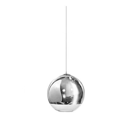 Azzardo - Zamensko staklo za luster SILVER prečnika 35 cm