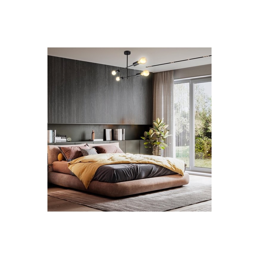 B.K. Licht 1343 - Luster na šipci 4xE27/60W/230V