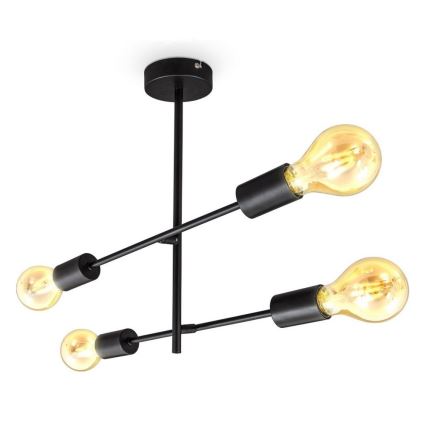 B.K. Licht 1343 - Luster na šipci 4xE27/60W/230V