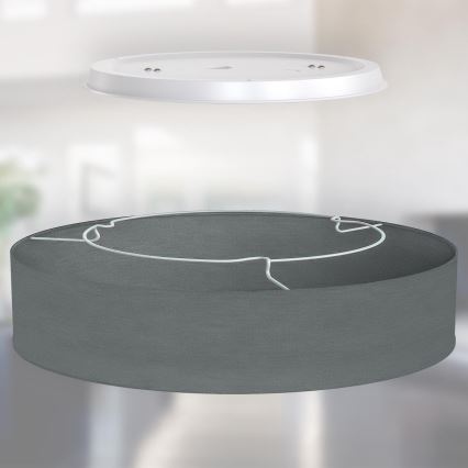 B.K. Licht 1393 - LED plafonsko svetlo LED/20W/230V sivo