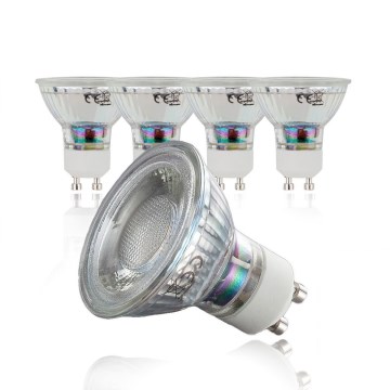 B.K.Licht - komplet od 5 LED sijalica GU10/5W/230V 3000K