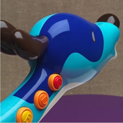 B-Toys - Dečija elektronska gitara Psić Woofer 3xAA