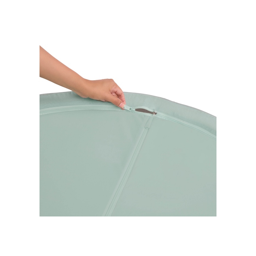 B-Toys - Dečiji suvi bazen sa lopticama, prečnik 89 cm, u sivoj/tirkiznoj boji