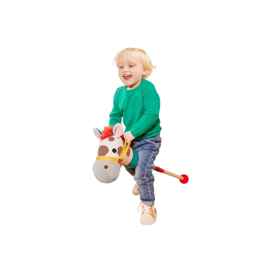 B-Toys - PONY PAL konjić na štapu, 2x AAA baterije