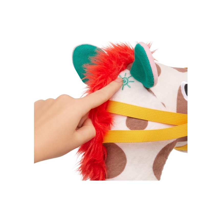 B-Toys - PONY PAL konjić na štapu, 2x AAA baterije