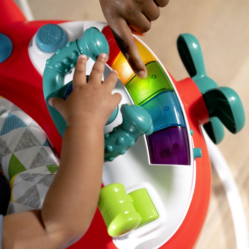 Baby Einstein - 2u1 skakač OCEAN EXPLORERS, napajanje: 3xAA