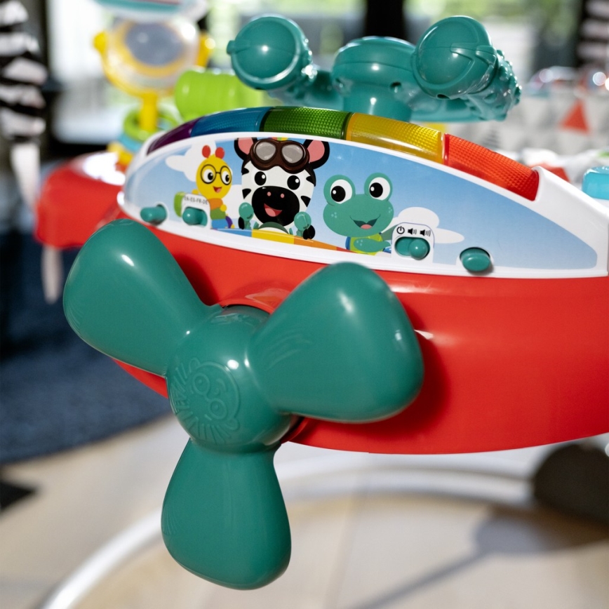 Baby Einstein - 2u1 skakač OCEAN EXPLORERS, napajanje: 3xAA