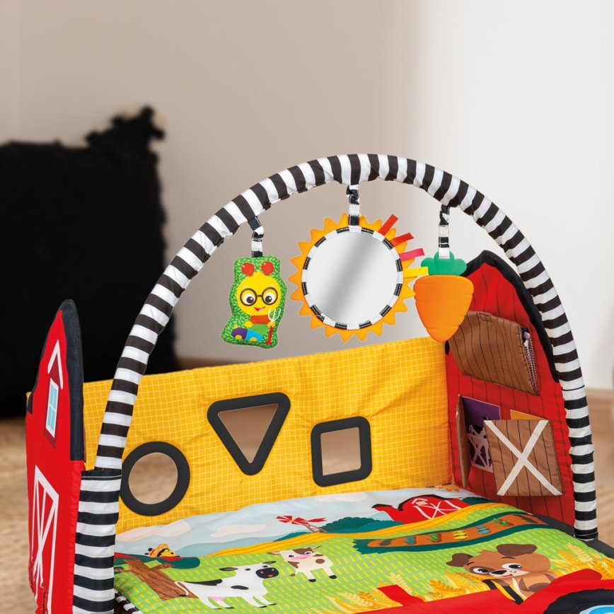 Baby Einstein - Dečija podloga za igru BUSY BARNYARD 4xAA