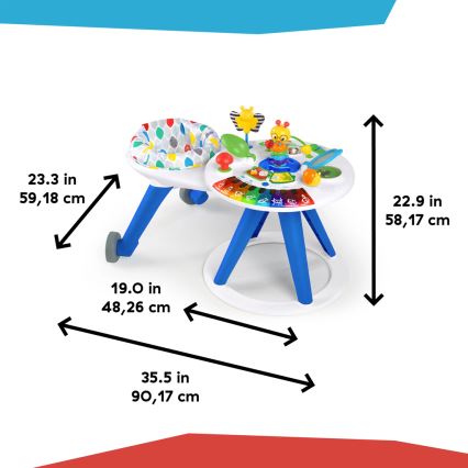 Baby Einstein - Dečiji aktivni centar 4u1 AROUND WE GROW 3xAA