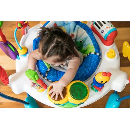 Baby Einstein - Skakač 2u1 NEIGHBORHOOD SYMPHONY 3xAA