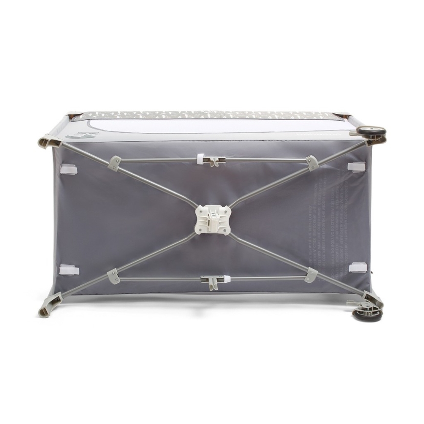 BabyOno - Putni krevetić BASIC sivi