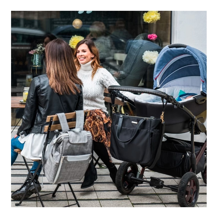 BabyOno - Torba za presvlačenje za kolica Coco, crna