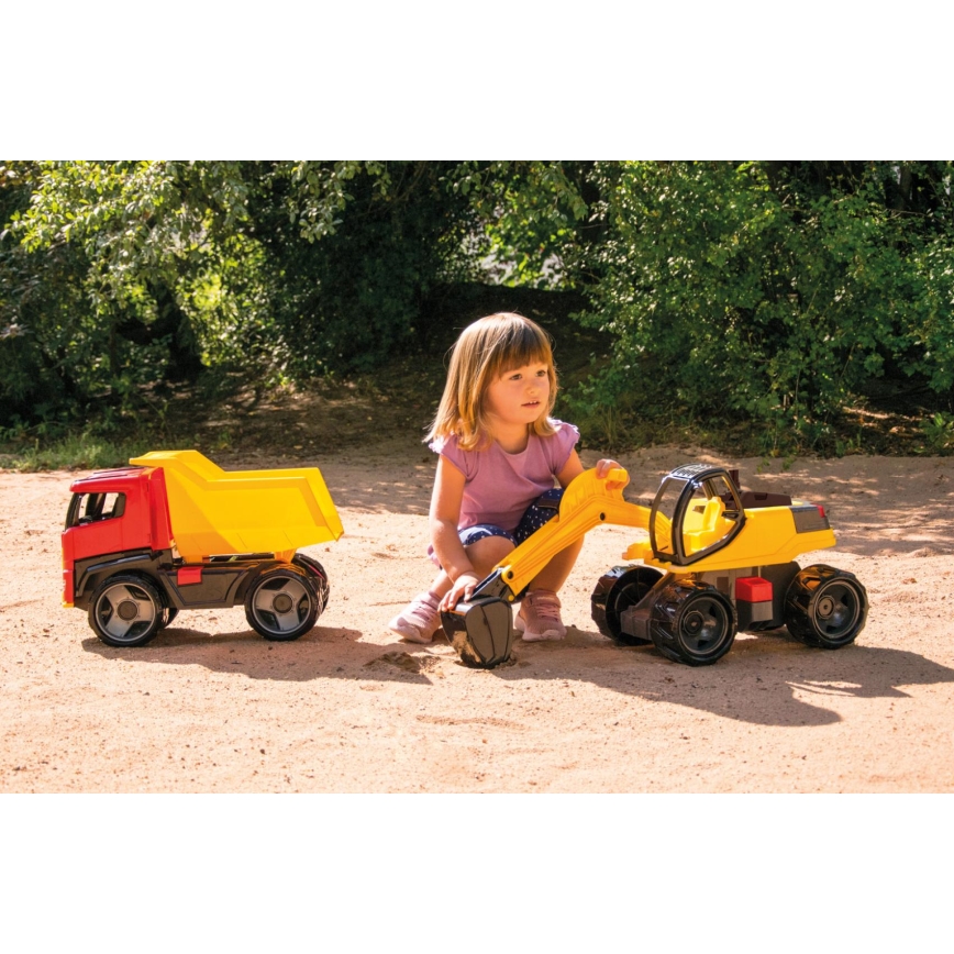Bager GIGA TRUCKS 62 cm žuto-crni