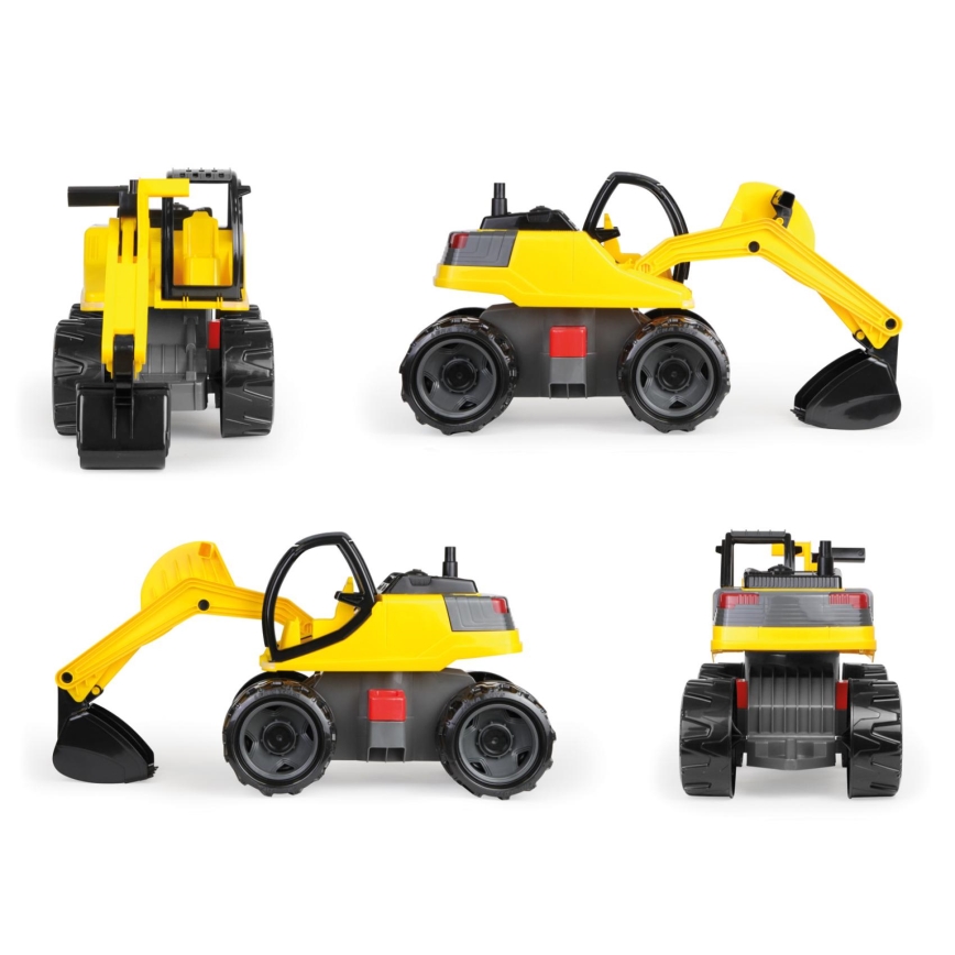 Bager GIGA TRUCKS 62 cm žuto-crni