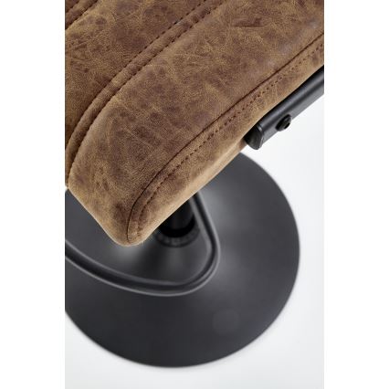 Barska stolica 109x46 cm crna/braon
