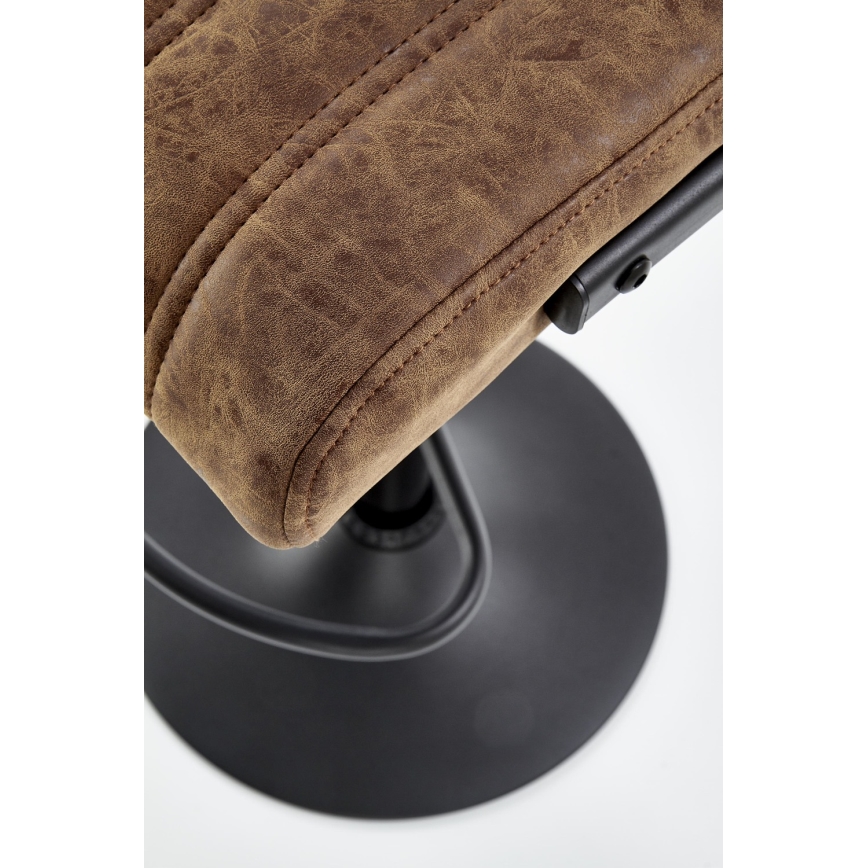 Barska stolica 109x46 cm crna/braon