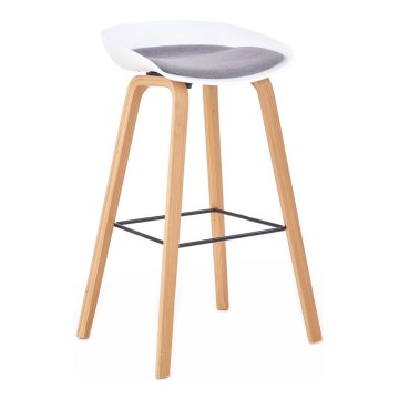 Barska stolica 81x51 cm bež/bela