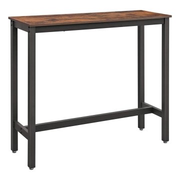 Barski stočić BARTIS braon/crna