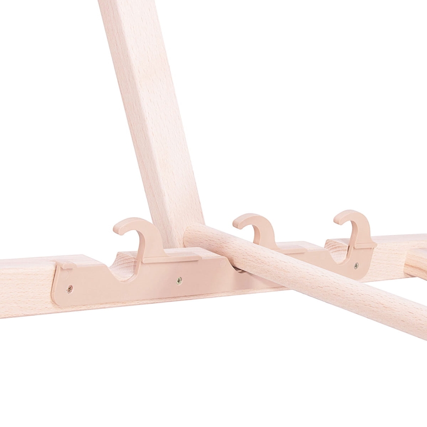 Baštenska ležaljka žuta/bela/buk