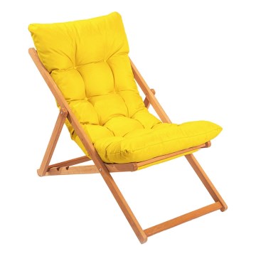 Baštenska ležaljka žuta/buk