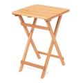 Baštenski stočić 60x60 cm, bukovo drvo