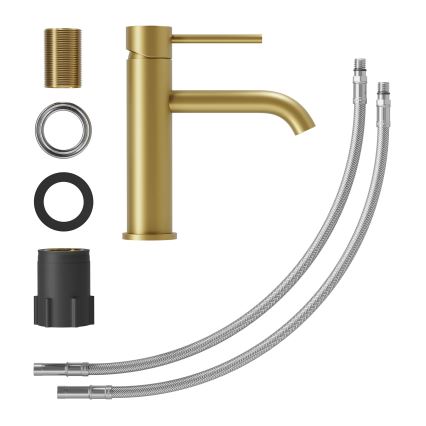 Baterija za umivaonik SOVANG 18,3 cm brušeni mesing