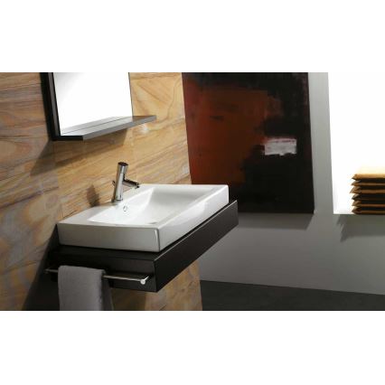 Bathco 0023 - Ugradni umivaonik MANCHESTER 70x45 cm porcelan/bela