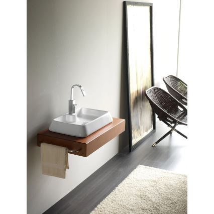 Bathco 4004 - Nadpultni umivaonik GALICIA 60x40 cm porcelan/bela