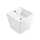 Bathco 4059 - Umivaonik na ploču GENOVA 42x42 cm porcelan/bela