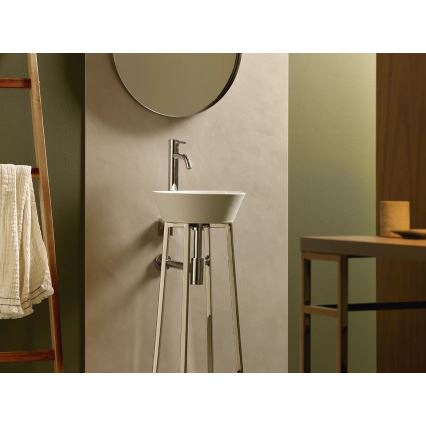 Bathco 8216 - Postolje za umivaonik VOLTA 76x40 cm čelik/sjajni hrom