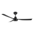 BAYSIDE 21301449 - Plafonski ventilator CALYPSO prečnik 122 cm, crne boje + daljinski upravljač