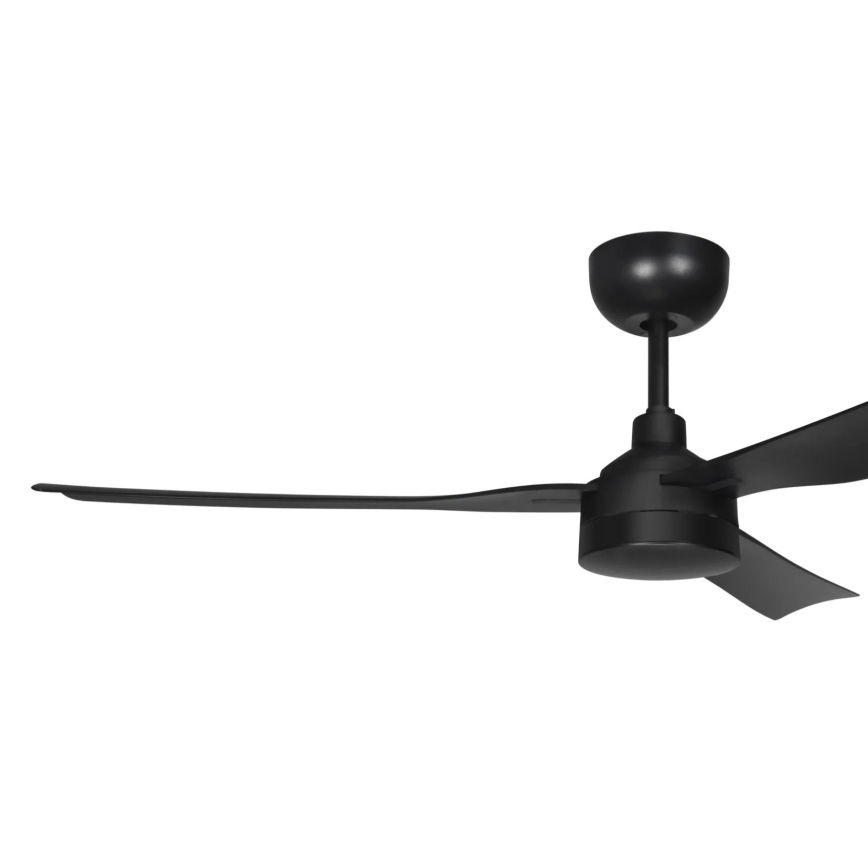 BAYSIDE 21301449 - Plafonski ventilator CALYPSO prečnik 122 cm, crne boje + daljinski upravljač