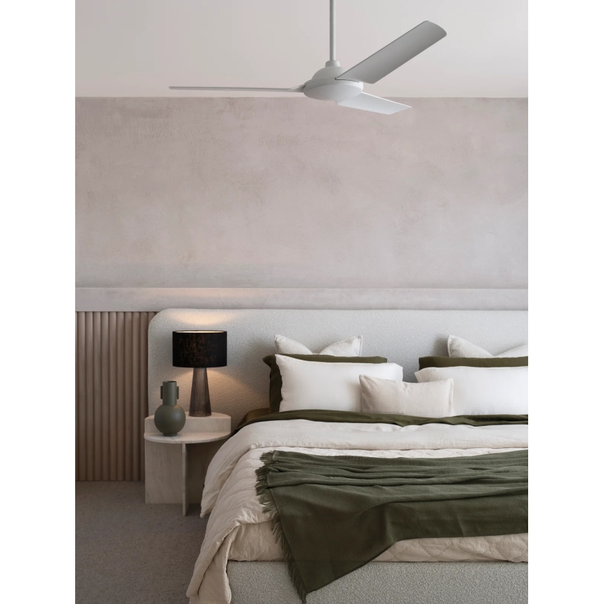 BAYSIDE 21302449 - Plafonski ventilator SOMERSET prečnik 122 cm bela + daljinski upravljač