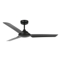 BAYSIDE 51302449 - Plafonski ventilator SOMERSET, prečnik 122 cm, crne boje + daljinski upravljač