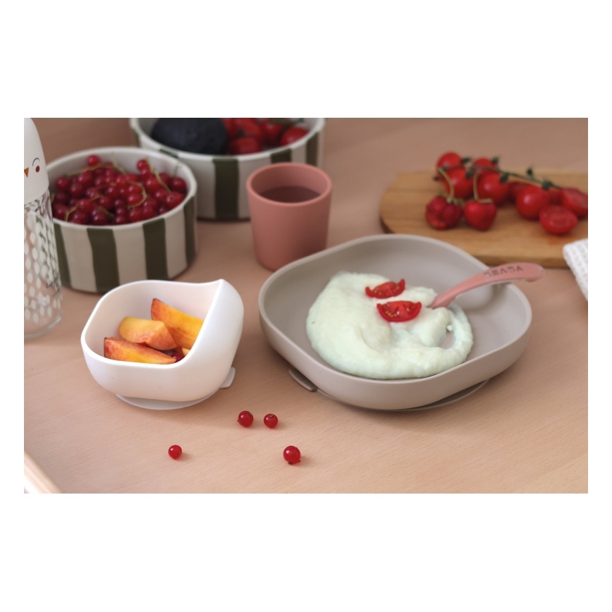 Beaba - Dečiji set za hranjenje Terracotta 4 kom