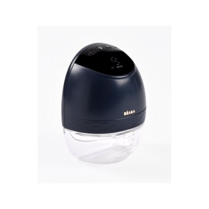 Beaba - Električna pumpa za izmlazanje majčinog mleka HANDS-FREE, 180 ml, 1300 mAh, plava