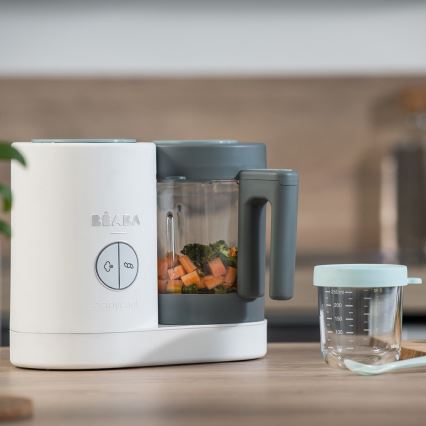 Beaba - Parni aparat 2u1 BABYCOOK NEO zelena/bela