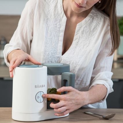 Beaba - Parni aparat 2u1 BABYCOOK NEO zelena/bela