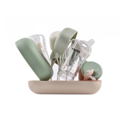 Beaba - Stalak za sušenje flaša bež/narandžasta