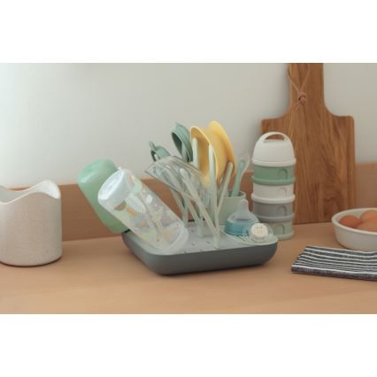 Beaba - Sušač za flaše zeleno/sivo