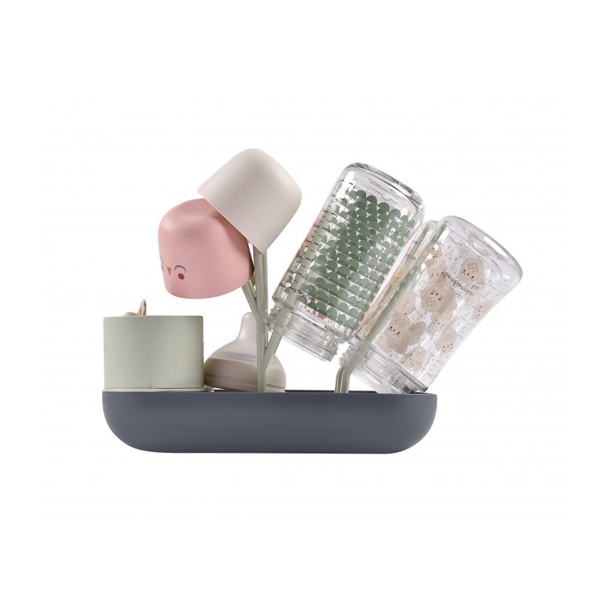 Beaba - Sušač za flaše zeleno/sivo