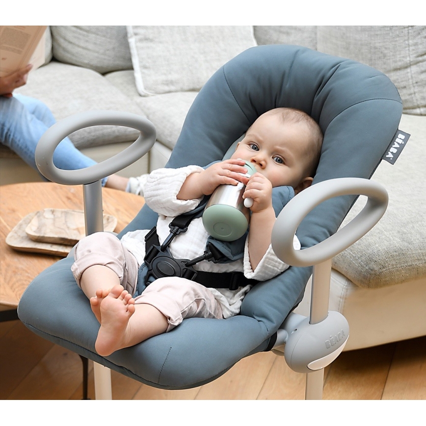 Beaba - Termoizolaciona čaša sa slamčicom 250 ml zelena