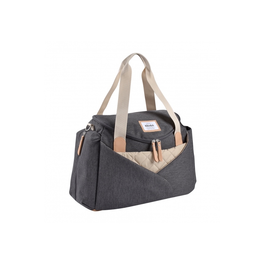 Beaba - Torba za pelene SYDNEY siva/bež